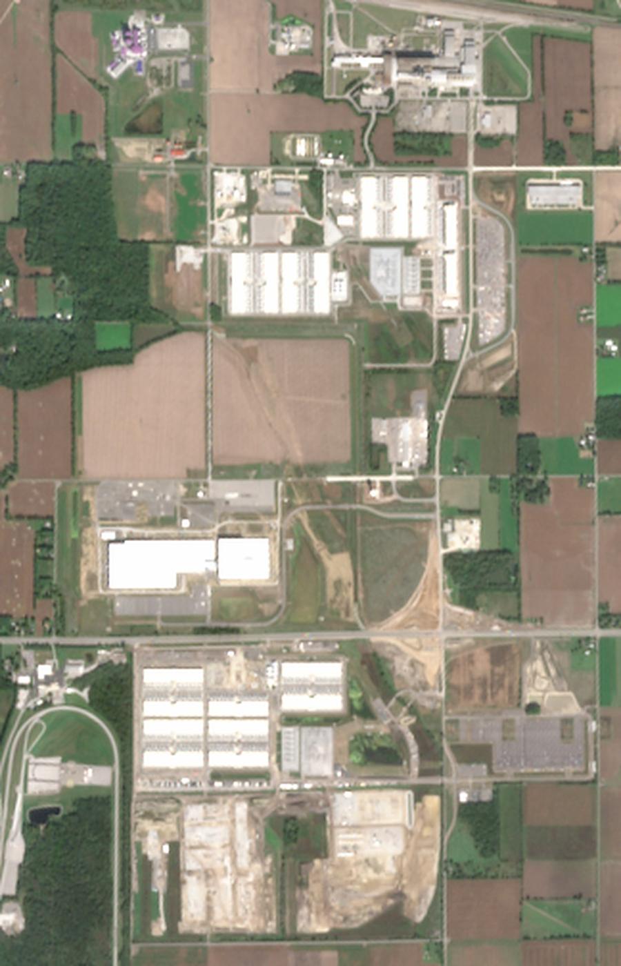 Satellite view of the campus, Oct. 6, 2026