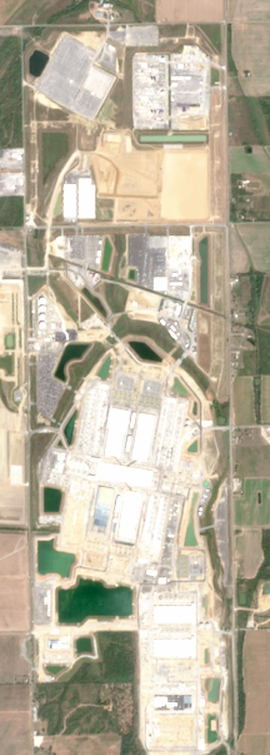 Satellite view of the campus, Oct. 6, 2026