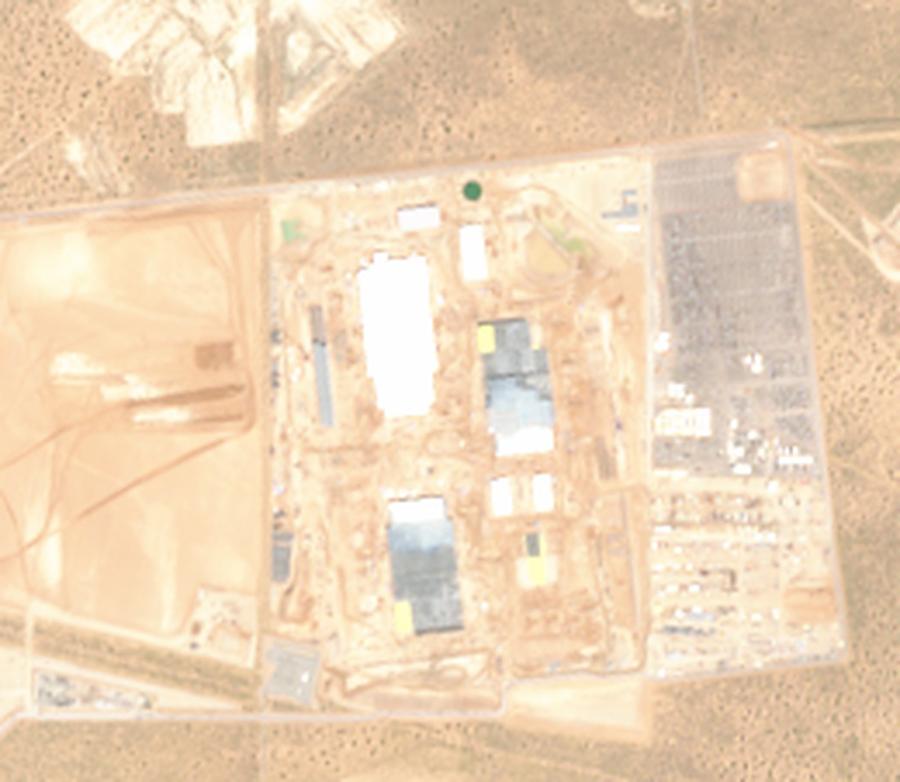 Satellite view of the campus, Oct. 9, 2026