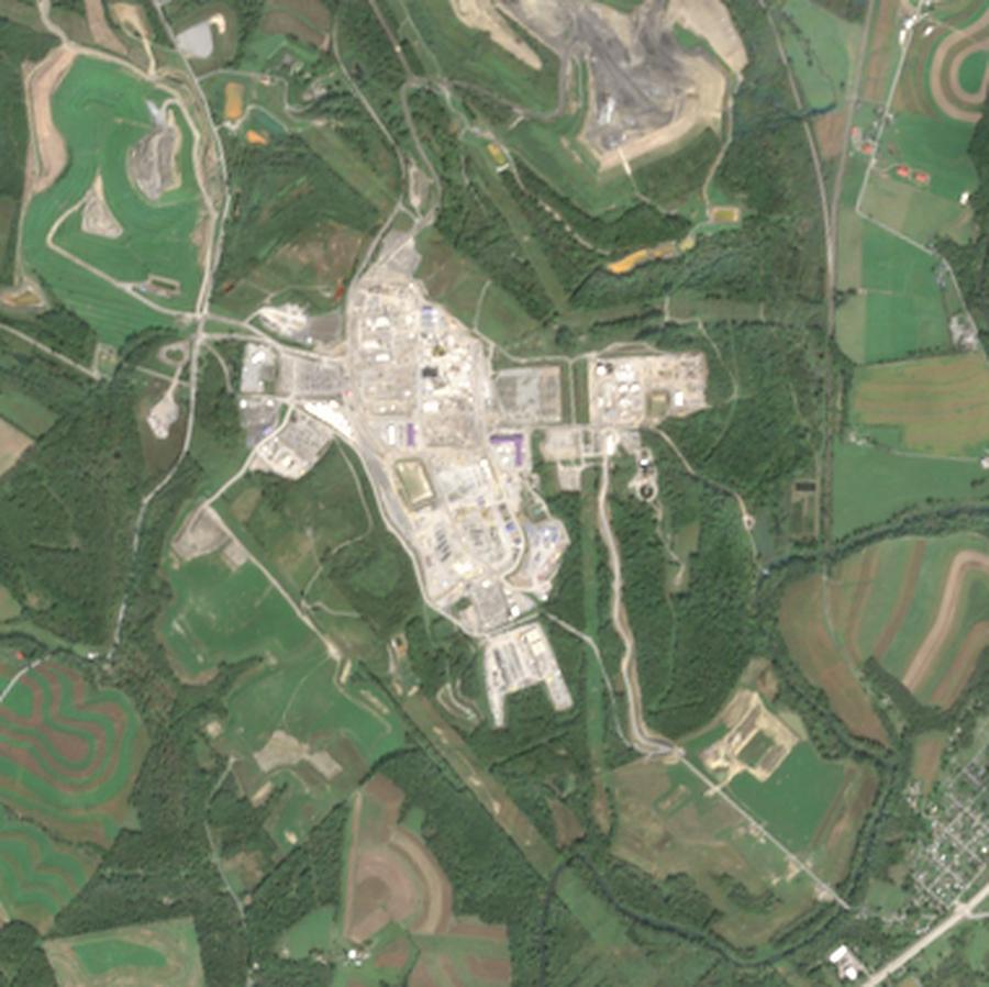 Satellite view of the campus, Oct. 1, 2026