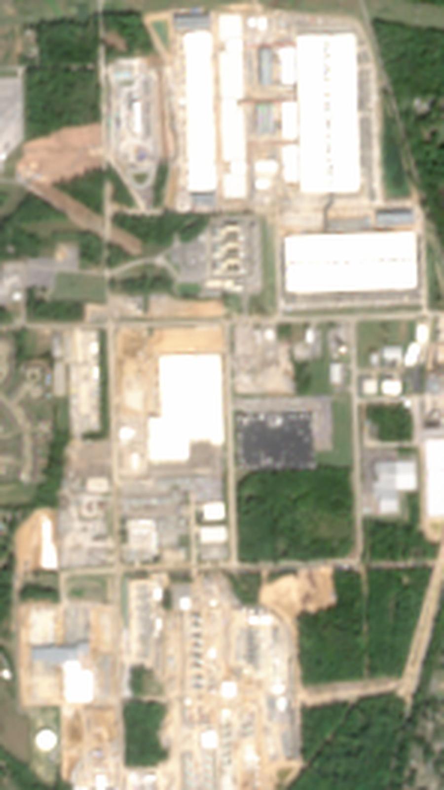 Satellite view of the campus, Oct. 6, 2026