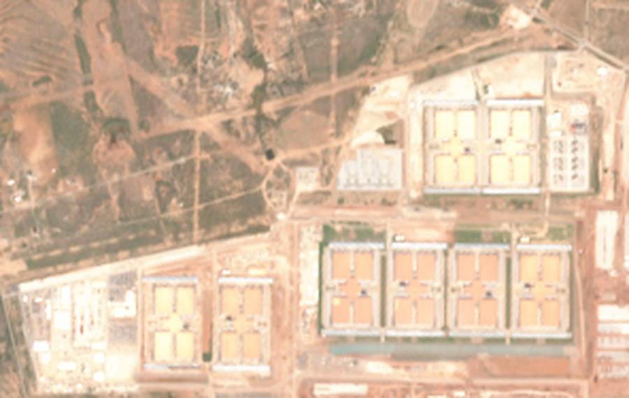 Satellite view of the campus, Oct. 8, 2026