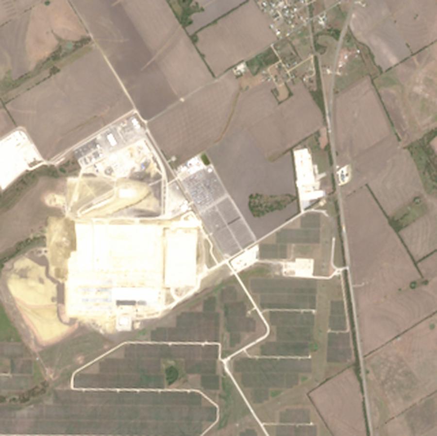Satellite view of the campus, Oct. 7, 2026