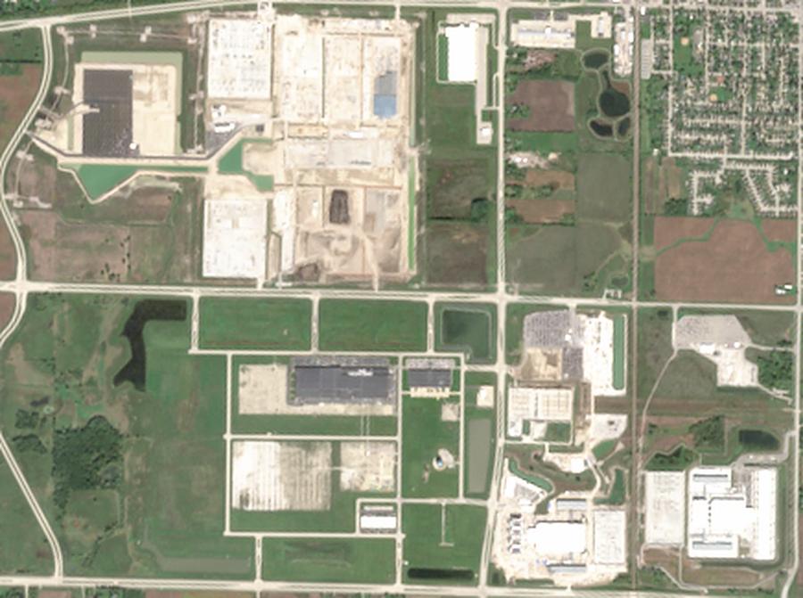 Satellite view of the campus, Oct. 6, 2026